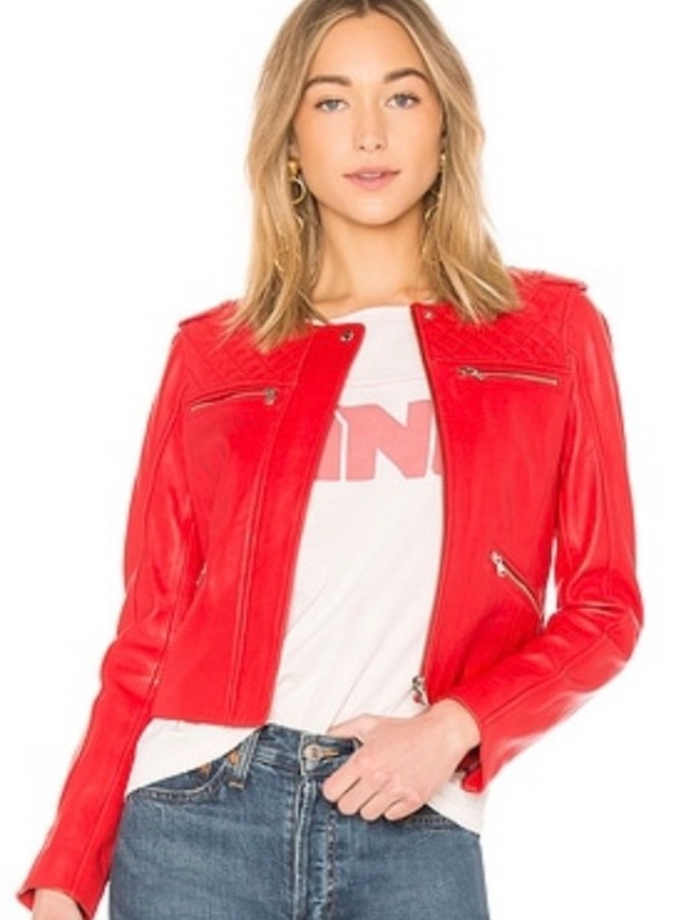 NWT* $798 Generation Love Michelle Moto Jacket *DEFECT*